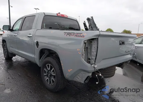 2021 Toyota Tundra Limited из США, поврежденный, VIN 5TFFY5F17MX278858